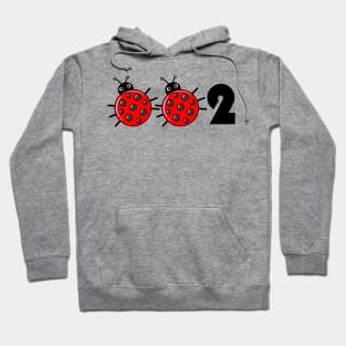 002 - pickleball ladybird edition Hoodie